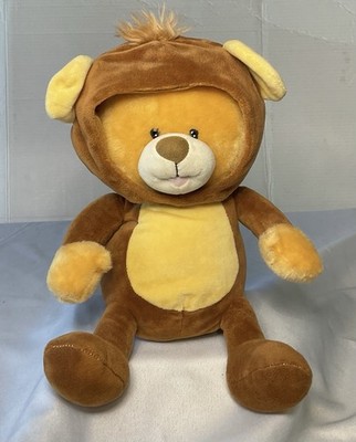 Sound n Light Animatronics Teddy Bear In Monkey Costume Plush Stuffed Animal 12''