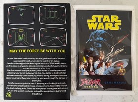 Atari Jaguar Star Wars Arcade Cartridge Rare Force Be With You CIB Complete