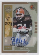 2019 Legacy Premium Edition Penmanship Bronze Prizm 5/35 Eric Metcalf Auto a8r