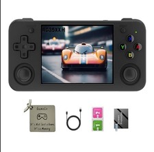 Anbernic RG35XX H  64GB Black Handheld Console HD Screen Dual Joystick 