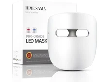 LED Face Mask – 8 Color Light Mask for Skin Care, FSA/HSA Eligible, Red & Blue L