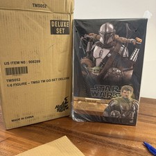 Hot Toys Star Wars The Mandalorian & Grogu Deluxe Version 1/6 Scale TMS052 NEW