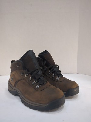 Timberland Flume Men Dark Brown Leather Waterproof Hiking 