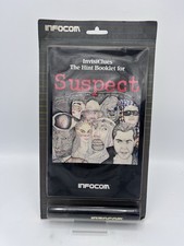 Infocom - Suspect Invisiclues Booklet With Pen - New Old Stock / Sealed