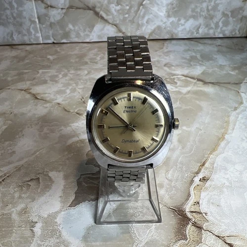Timex Electric Dynabeat Vintage Men's Watch - SOLD AS IS PARTS REPAIR