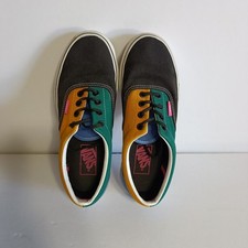 Vans Era Mix And Match Color Block In Black/Yellow/Blue Mens 5.5 Women s 7