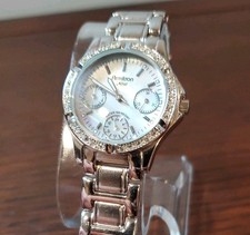 Armitron Now 75/3639SV Three-Hand Quartz Women's Watch New Battery