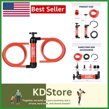 Multi-Use Hand Fluid Transfer Pump for Gas, Oil, Liquids, Fish Tank, Lawn Mower