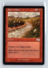 (2x) RAIN OF SALT – MTG Magic the Gathering Card – Urza's Saga – Uncommon