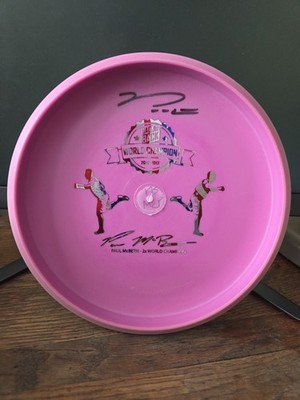 SIGNED Innova 2014 McPro Aviar Top bottom stamp tour series 1050 Paul McBeth