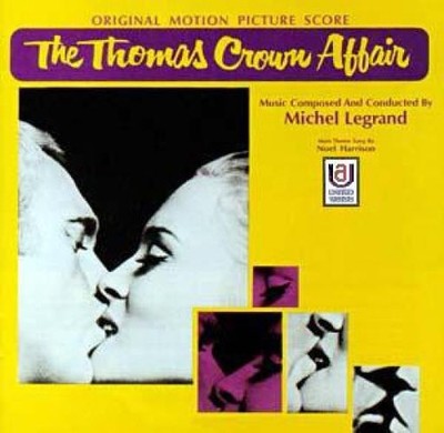 Michel Legrand The Thomas Crown Affair OST Score *RARE* PRISTINE Liberty Press (