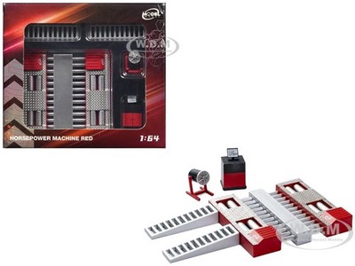 HORSEPOWER MACHINE RED 1/64 DIECAST BY MODEL MODEL MM64-HPM-002