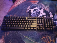 NEW Wired Gaming Keyboard and Mouse Set Rainbow RGB Backlight Mechanical Feel