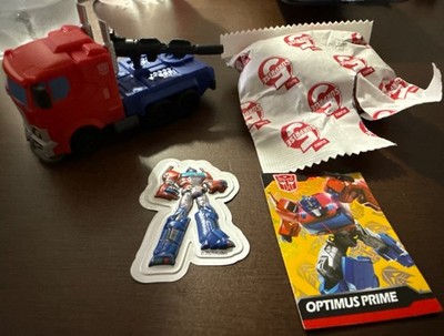 ZURU 5 Surprise Transformers Optimus Prime Toy   Mini Figure   from Candy