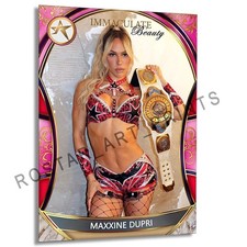 MAXXINE DUPRI Wrestler Beauty GOF Rostar CUSTOM Limited SP Card MXI5
