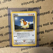 Pidgey Base Set 57/102 Common Pokemon TCG Card NM 