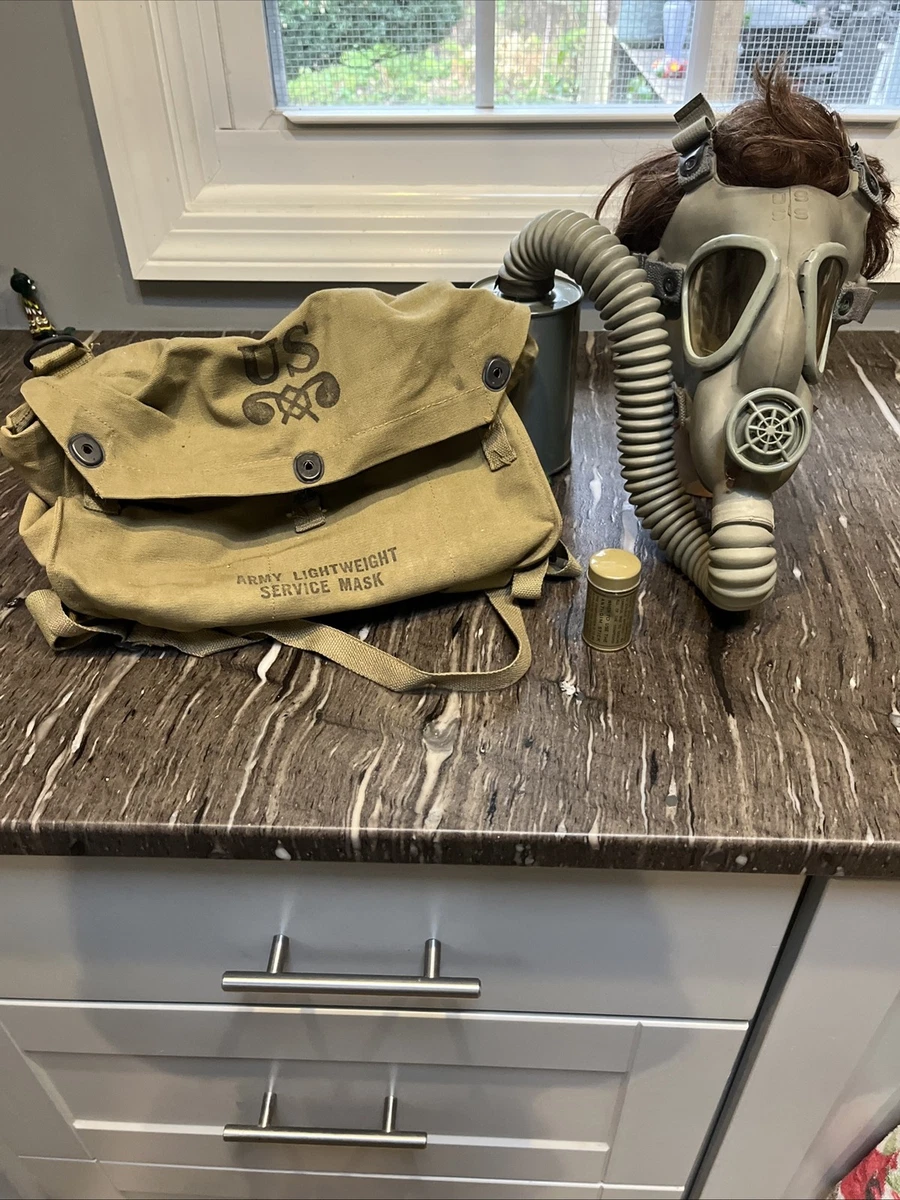 Gas Mask Bag In Original Ww Ii Us Field Gear & Equipment for sale