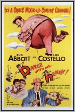 ABBOTT AND COSTELLO: DANCE WITH ME HENRY - COLORIZED - 1956 - BUD ABBOTT - DVD