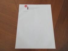 Coca-Cola Briefpapier Lakeland Florida 60s bottling company letterhead vtg