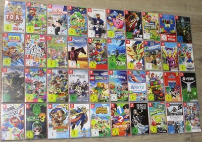 Nintendo Switch Spiele Auswahl New Mario Kart Party Pokemon Zelda auch Switch 2