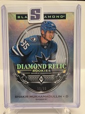 2024-25 UD BLACK DIAMOND RELIC ROOKIES SINGLE DIAMOND 50/99 SHAKIR MUKHAMADULLIN