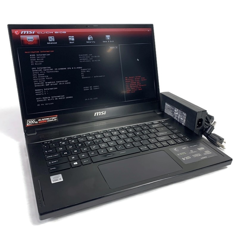 MSI Stealth GS66 i9-10980HK 32GB 1TB NVMe SSD RTX