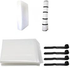 Twin/Twin- XL Mattress Vacuum Storage Bag for Mattress Up to 14'' Thickness M...