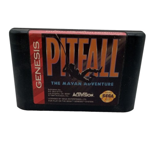 Pitfall: The Mayan Adventure Sega Genesis Factory Sealed! Read