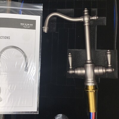 Waterstone Annapolis 1100HC-GR Graphite Hot & Cold Water Filtration Faucet