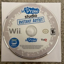 🔥 U Draw Studio: Instant Artist (Nintendo Wii, 2011) Mint Disc Only! See Descri