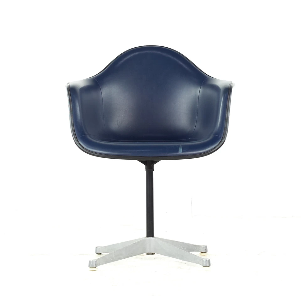 Silla de oficina Charles Eames para Herman Miller Mid Century Shell Foto 2 de 4