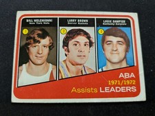 1972-73 Topps Basketball Card # 264 ABA Assist Leaders - Last-N-Set (VG)
