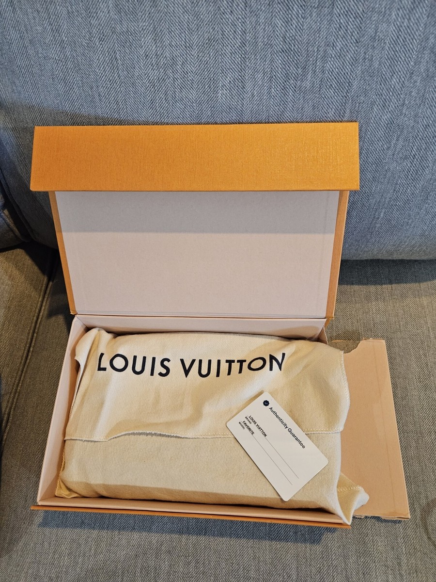 Authenticated LOUIS VUITTON Favorite MM DAMIER AZUR, Discontinued