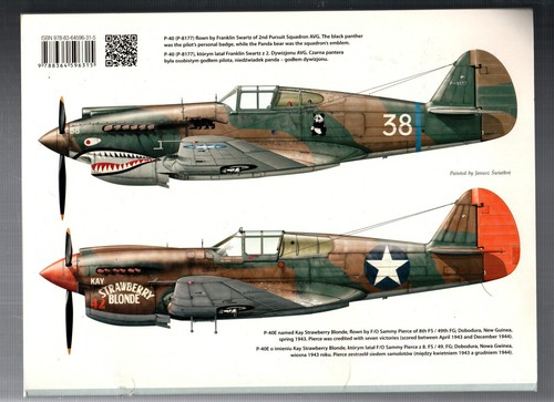 Curtiss P-40 Warhawk (Tomahawk/Kittyhawk) + masking foil -KAGERO SMI LIBRARY - 第 2/2 張圖片