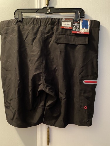 Costume da bagno uomo Zeroxposur nero stampa taglia XL nuovo con etichetta - Foto 2 di 4
