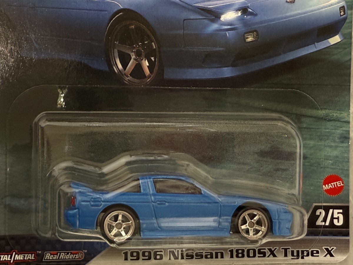 2024 Hot Wheels Premium Fast & Furious 1996 NISSAN 180SX TYPE X