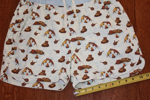 Magellan Shiner Bock Beer Mens Swim Trunks Shorts blue horses van Camping Print - Picture 6 of 12
