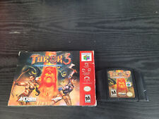 Turok 3: Shadow of Oblivion for Nintendo 64 N64 In Box IB Great Shape Nintendo 6