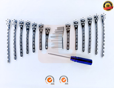 Dístal Fëmur 4.5/5.0mm Plates L+R (Locked) & Screws 106 Pcs SS 316-L Set