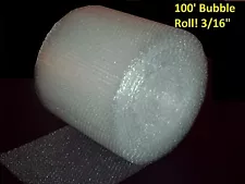 100' Bubble Wrap® (SMALL) 3/16" Bubble! 12" Wide! Perforated Every 12"