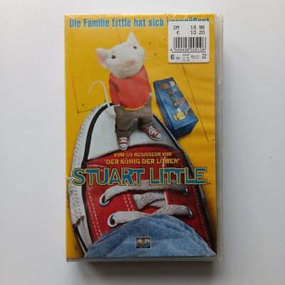 Stuart Little, VHS 2000 Columbia TriStar OVP Sealed