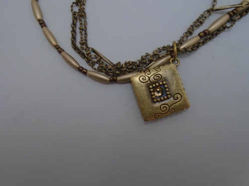 Modeschmuck Multi Strang Perlenkette - Bild 5 von 7