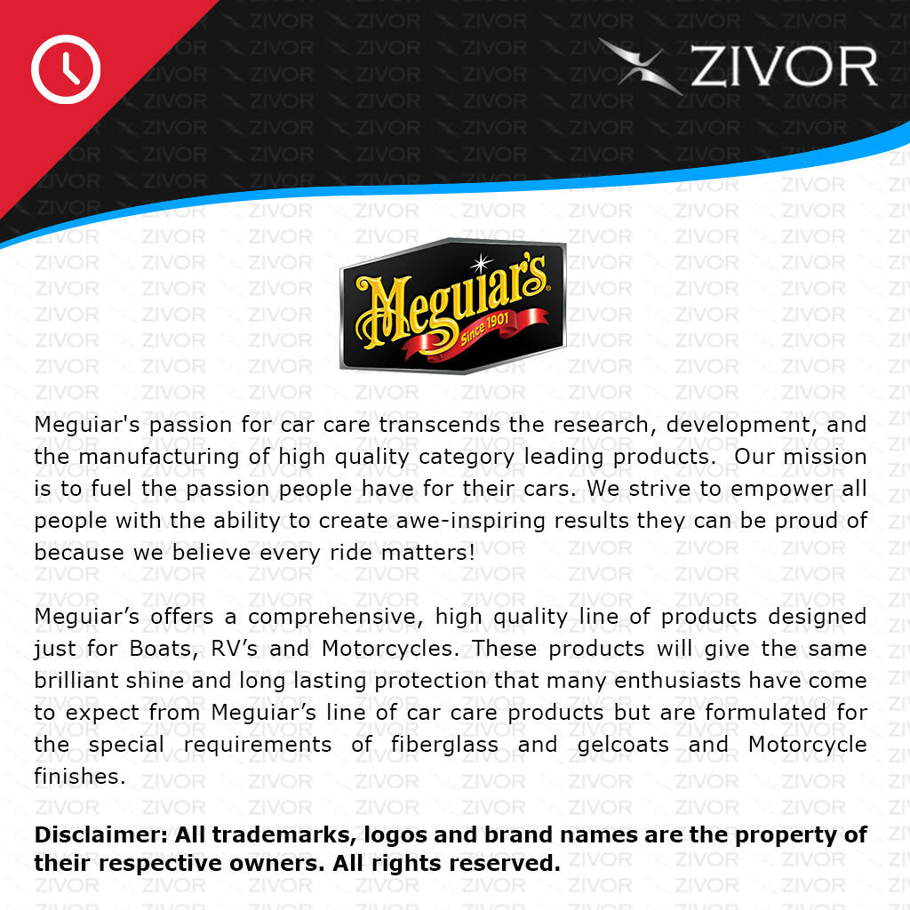 New MEGUIARS PR Detailer All Purpose Cleaner 3.79L Service Interval