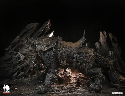 D20studio Battle Wolf Iron Blade Standard Edition [schwarz] Maßstab 1:12 PVC& - Bild 3 von 3