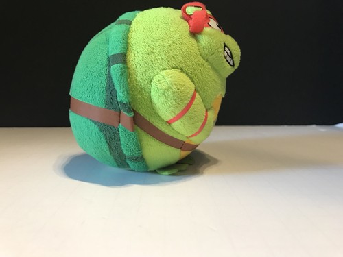 Ty Beanie Babies Ballz 2013 peluche 5" Raphael TMNT Teenage Mutant Ninja Turtle - Imagen 3 de 5