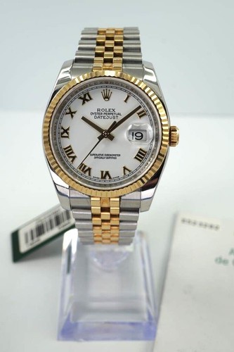 Rolex 116233 Datejust 18k Gelbgold & Edelstahl 36mm mit Papieren um 2007 - Bild 7 von 14