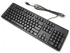 Dell Wired Keyboard - Black KB216 (580-ADMT) - Picture 3 of 5
