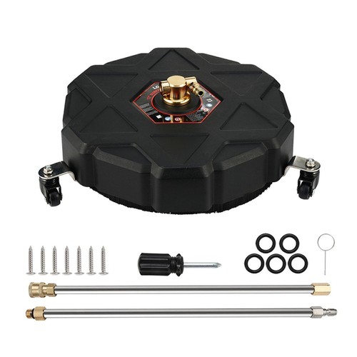 13" Hochdruckreiniger Flächenreiniger Robuster rotierender Flächenreiniger Set - Bild 3 von 10