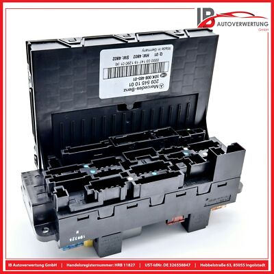 #ad MERCEDES CLK C209 270 CDI Sicherungskasten SAM Modul 2095451001 HELLA EUR 169.99