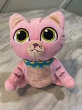 Disney Doc Stuffins Whispers Pink Cat Kitten Stuffed Animal Plush Toy